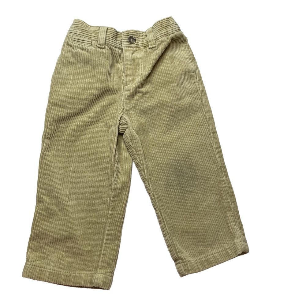 Polo Ralph Lauren Boys Corduroy Tan Pants Trousers Size 24 Months